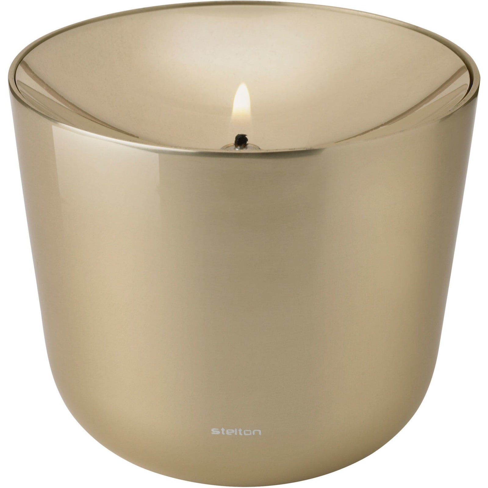 Stelton Stelton Solis olielampe, 11,5 cm, brass ❤ produktbillede (Olie lampe)