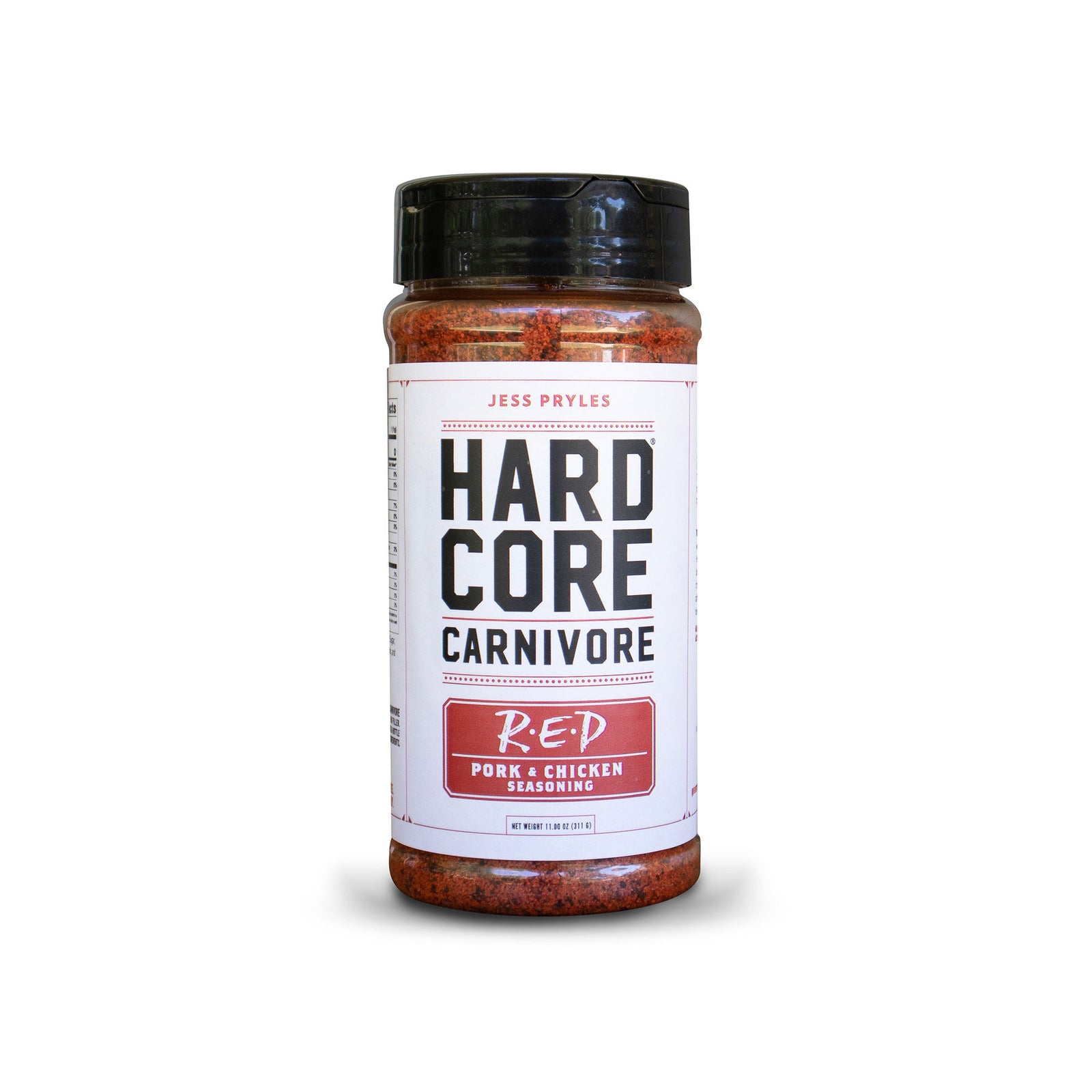 Hardcore carnivore Hardcore carnivore Large Red krydderiblanding 311 g – frontbillede (Krydderier)