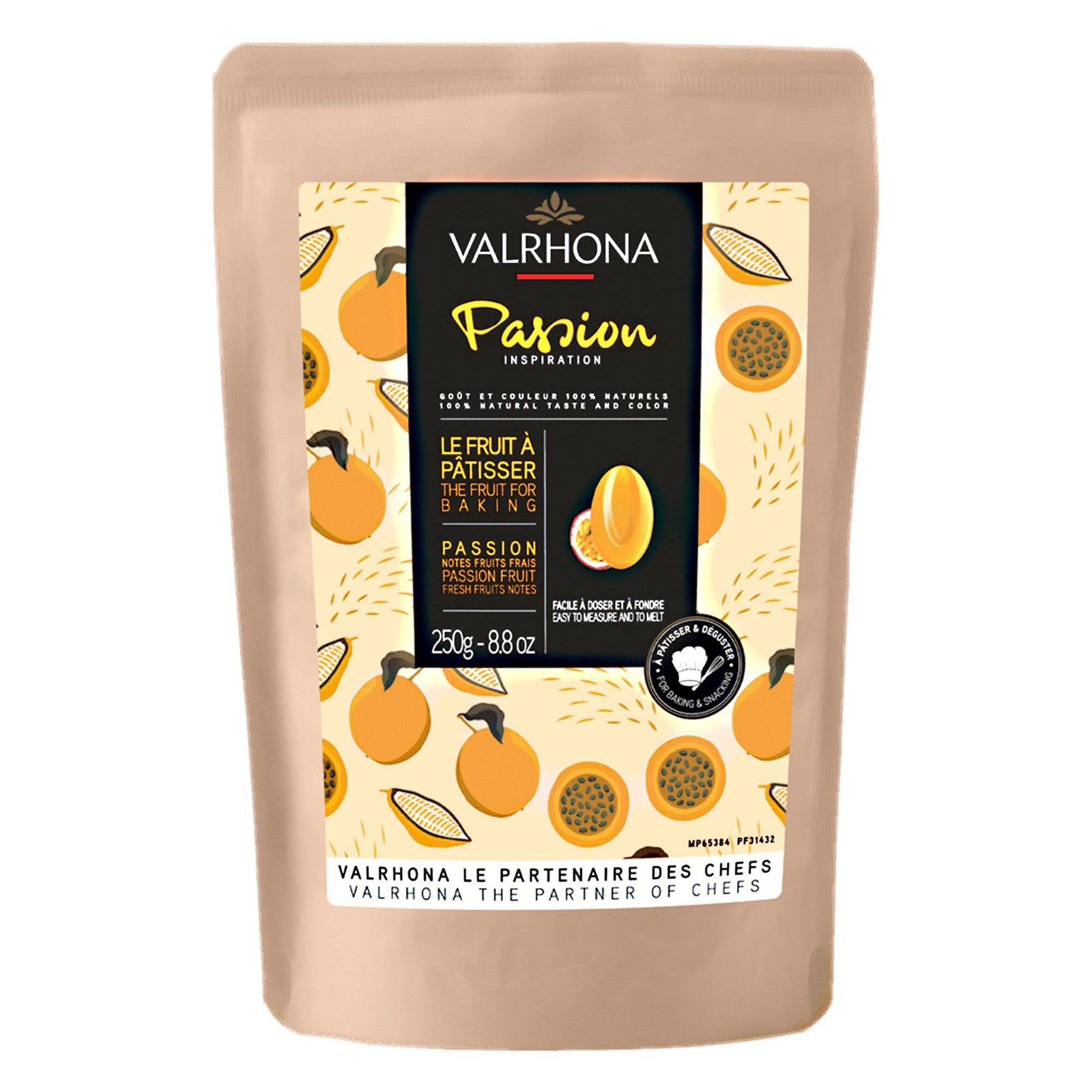 Valrhona Valrhona Inspiration Passion chokolade, 250 g ❤ produktfoto i kategorien Chokolade
