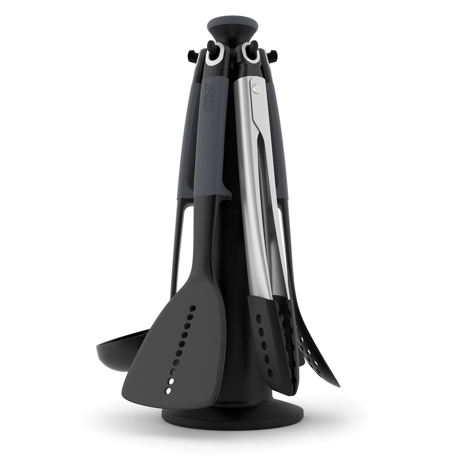 Joseph joseph Joseph joseph Elevate  redskabssæt med holder 6 dele, grå ❤ frontbillede (Køkkenredskaber)