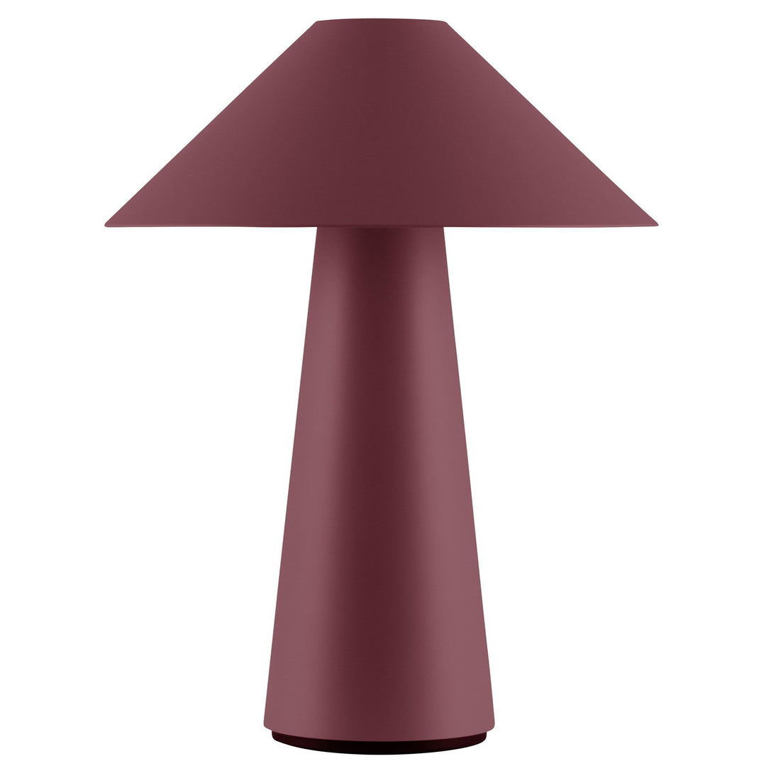 Globen lighting Globen lighting Cannes portabel bordlampe, burgundy ❤ produktbillede (Lampe)