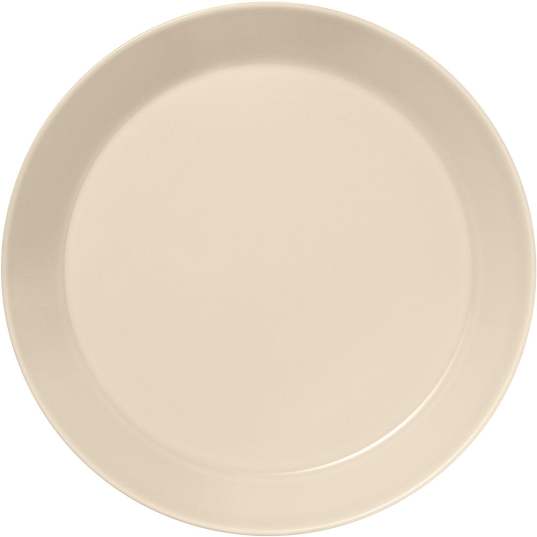 Iittala Iittala Teema tallerken, 26 cm, linen – billede i brug (Madtallerken)