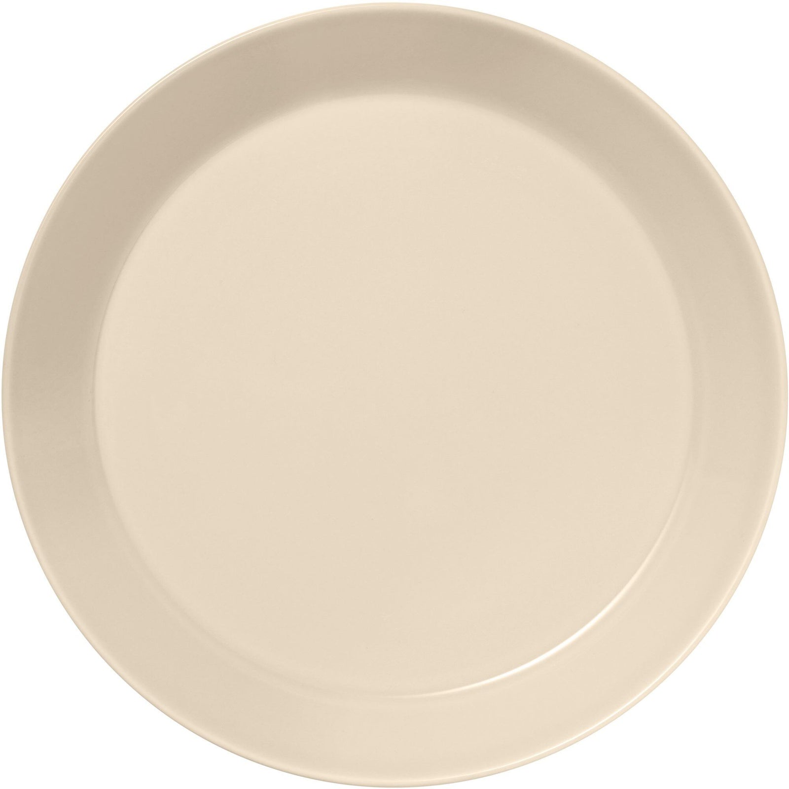 Iittala Iittala Teema tallerken, 26 cm, linen – billede i brug (Madtallerken)
