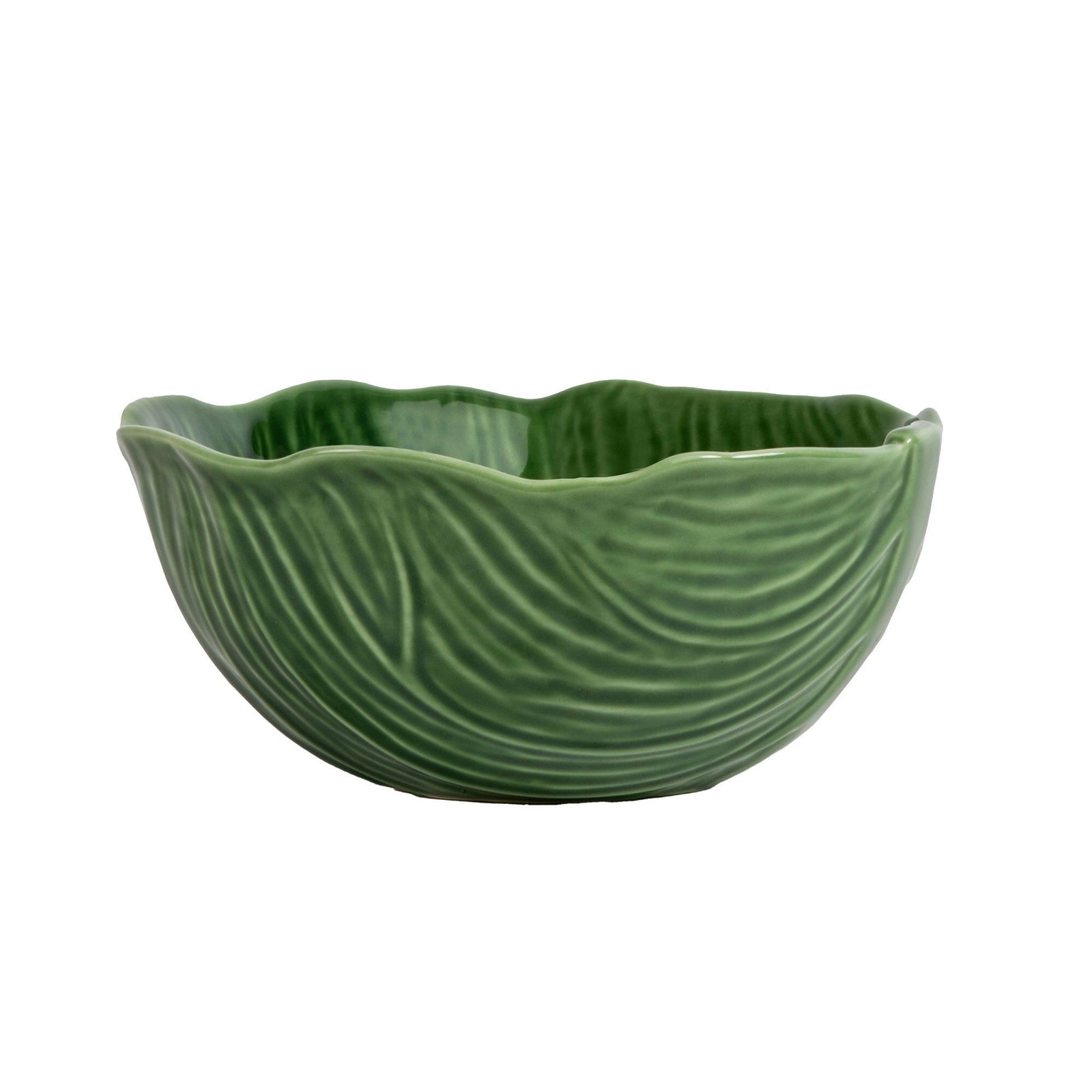 Byon Byon Veggie skål medium 20 cm, grøn – close-up (Skål)