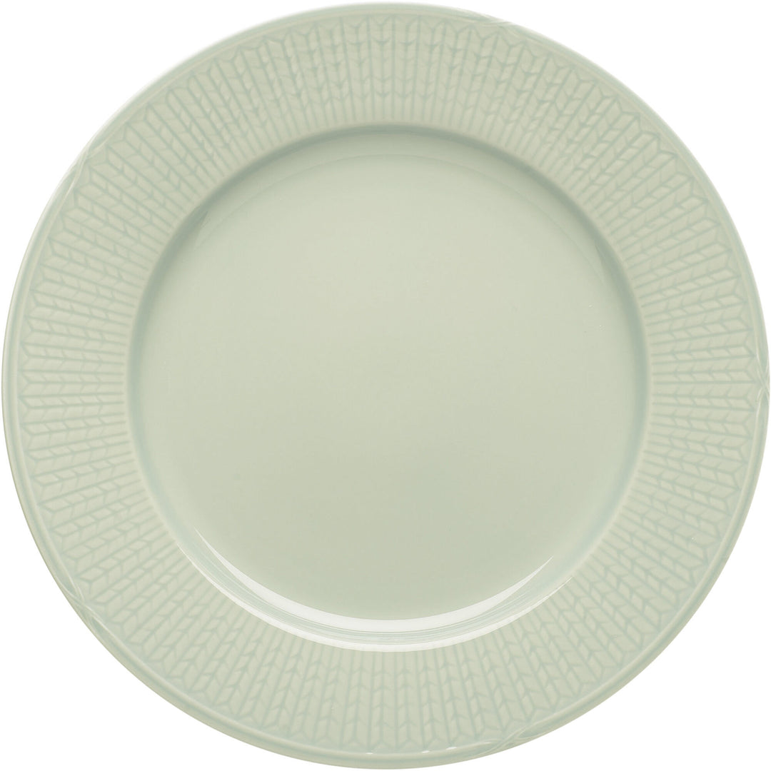 Rörstrand Rörstrand Swedish Grace Lysegrøn Tallerken 27 cm., porcelæn – frontbillede (Madtallerken)