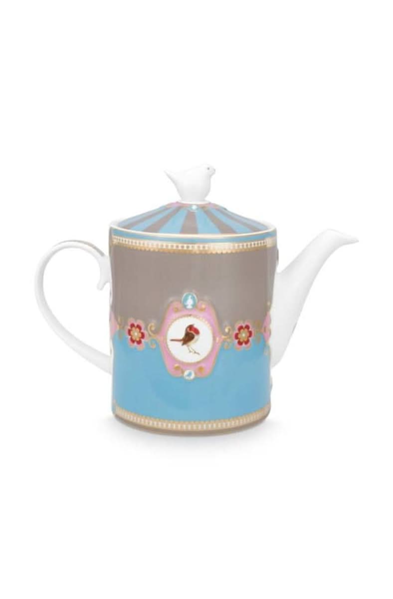 Se tilbud på Pip Studio Teapot Love Birds Medallion Blue-Khaki 1.3ltr! Billigt udsalg, hurtig levering (1-2 hverdage) og billig fragt. Varenummer: CADEC-51.005.003. Spar op til 55%.