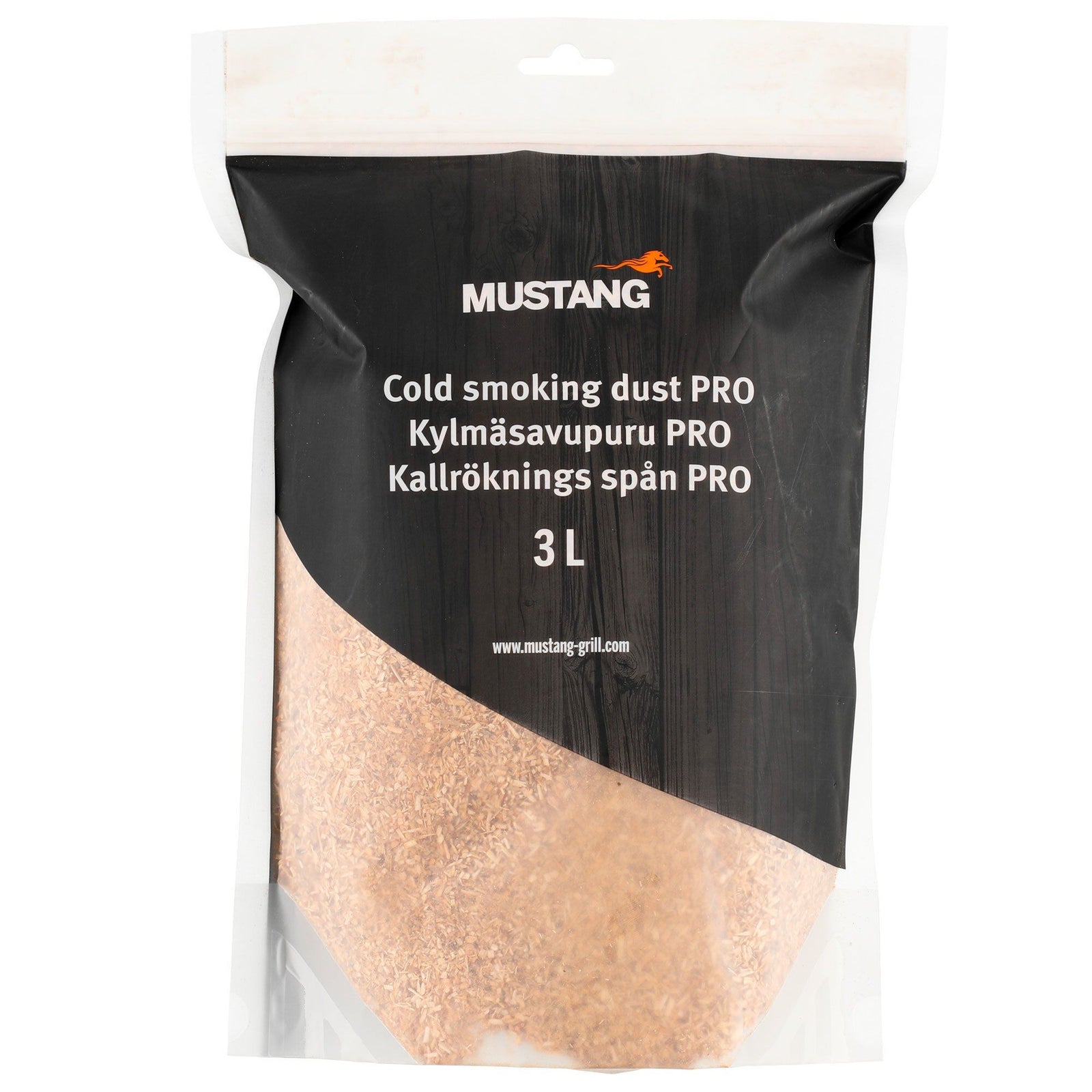 Mustang Mustang Pro røgsmuld elletræ 3 liter ❤ detaljebillede i kategorien Røgpiller