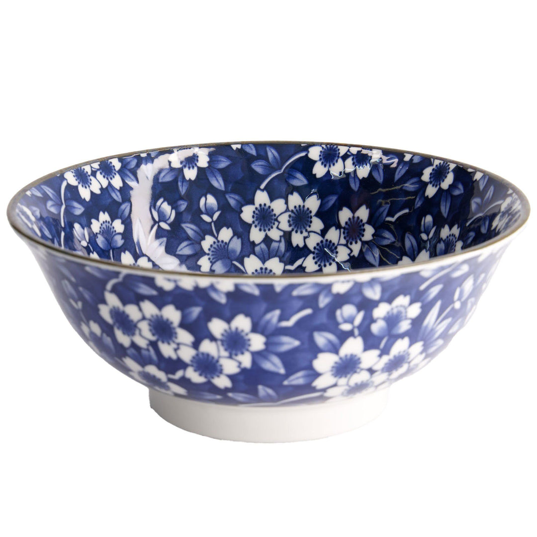 Tokyo design studio Tokyo design studio Blue Sakura ramenskål 1.300 ml – produktbillede (Skåle)