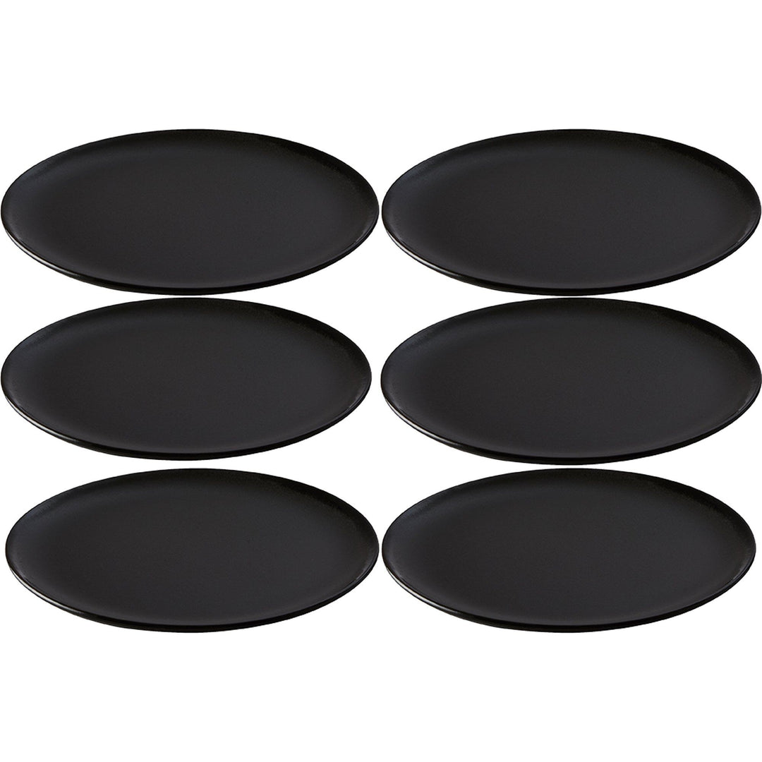 Aida Aida RAW frokosttallerken 23 cm, titanium black, 6 stk. – produktfoto (Morgenmadstallerken)