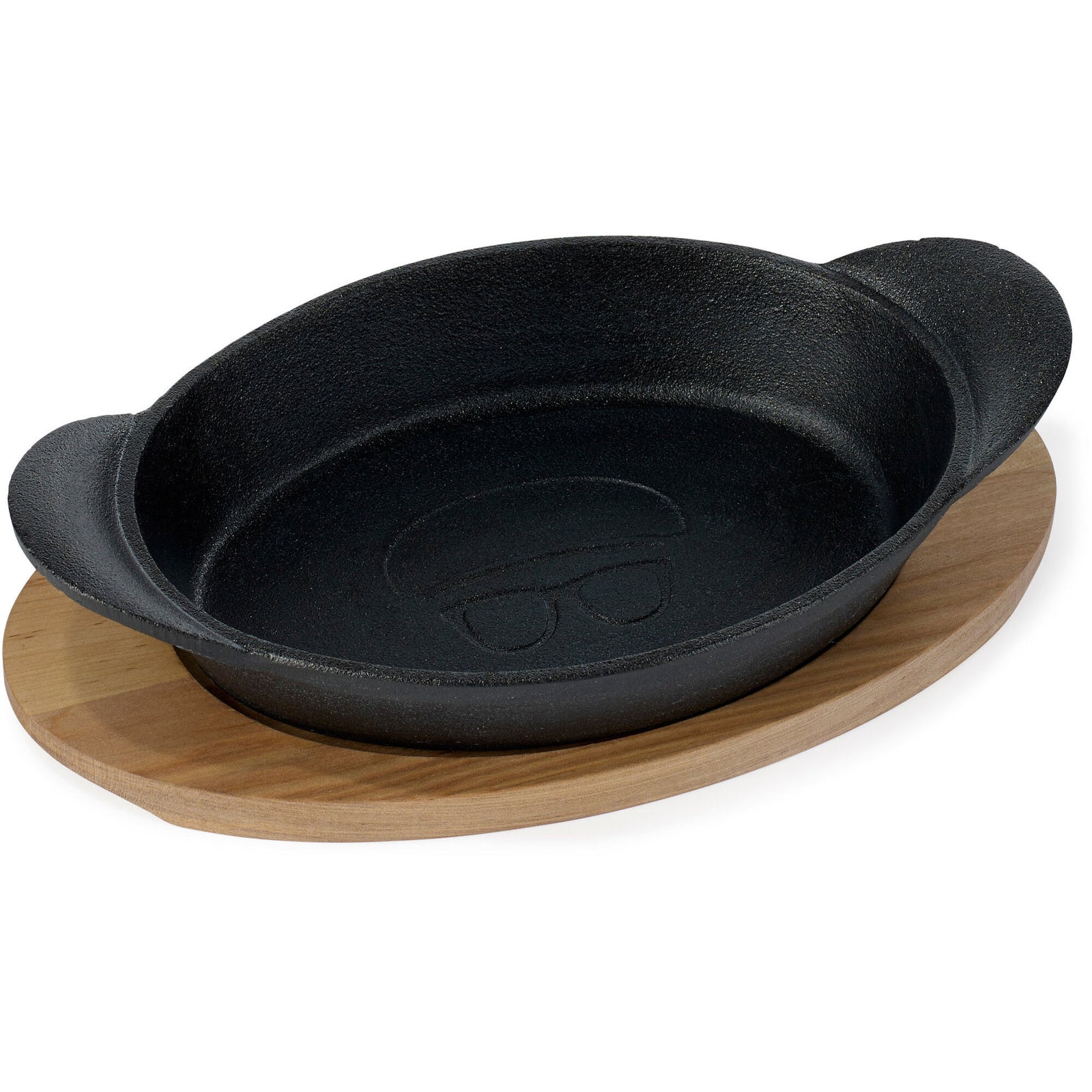 Holm Holm Fad/tallerken støbejern 21x15x4 cm. – vinkelbillede (Fad)