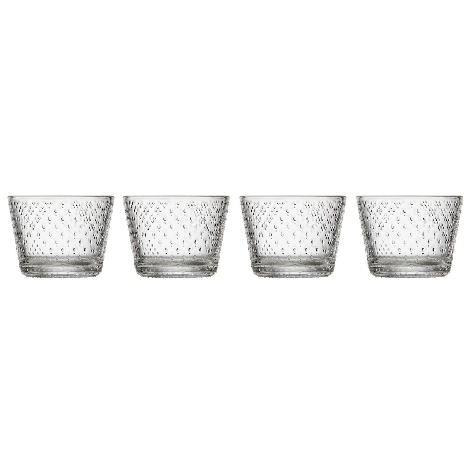 Iittala Iittala Tundra glas 16 cl, klar, 4 stk. ❤ frontbillede (Glas)
