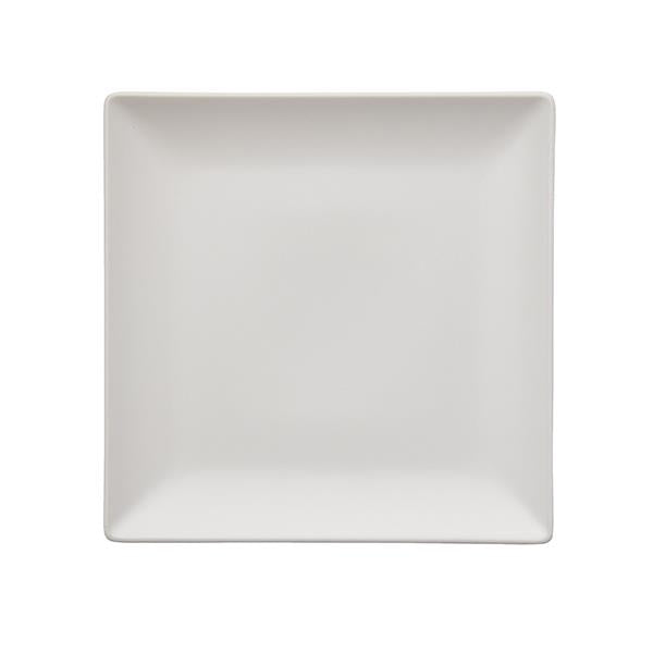 Produktbillede af Aida Quadro flad tallerken Hvid 1 stk 21x21 cm i premium kvalitet