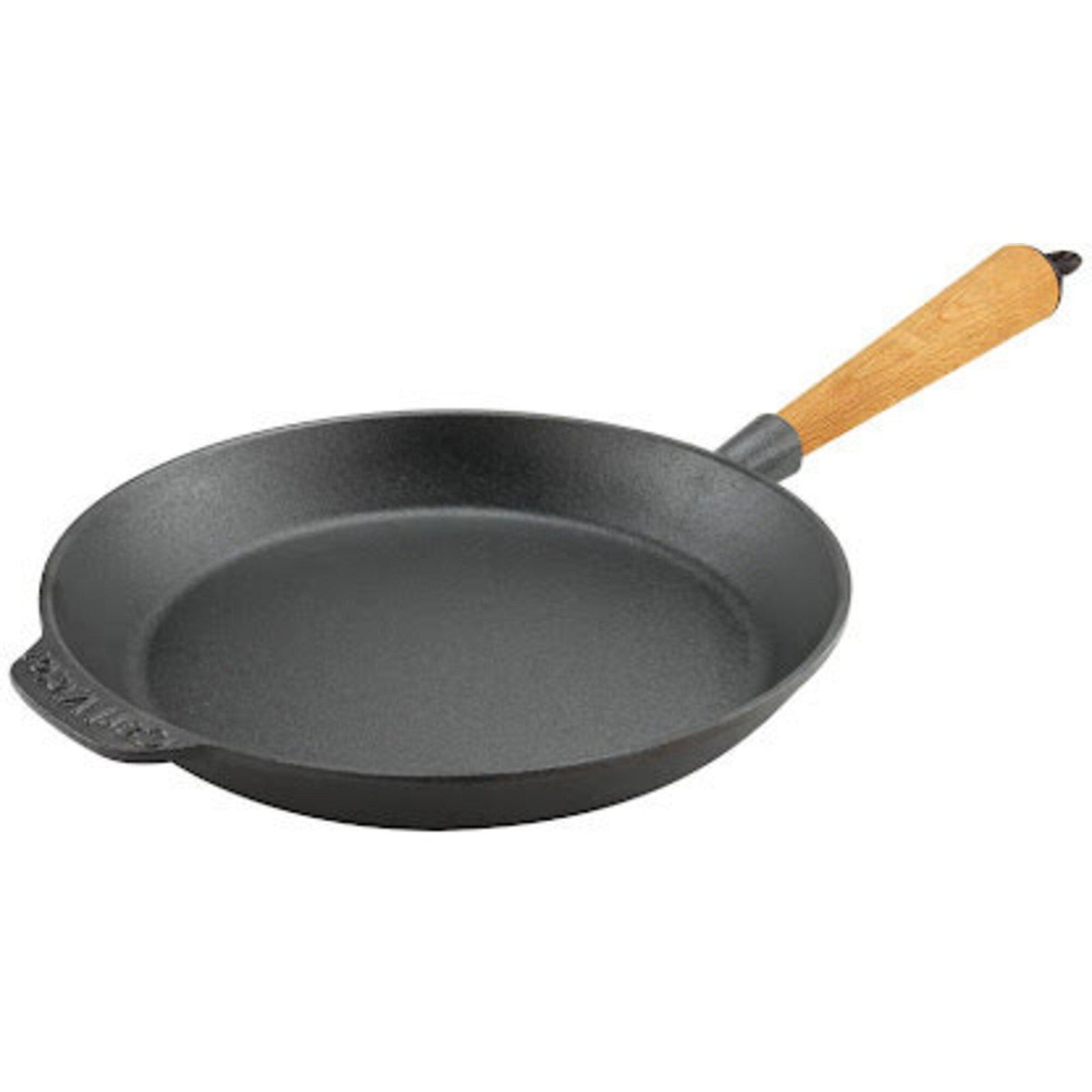 Carl victor Carl victor Støbejernstegepande 24 cm, bøg ❤ vinkelbillede (Gryde af støbejern)