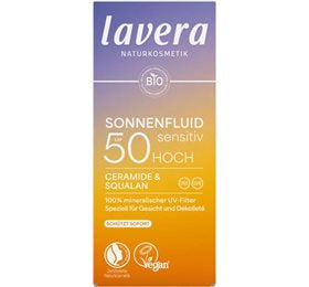 Detaljeret produktbillede af LAVERA Sun Fluid SPF 50 40 ml på tilbud