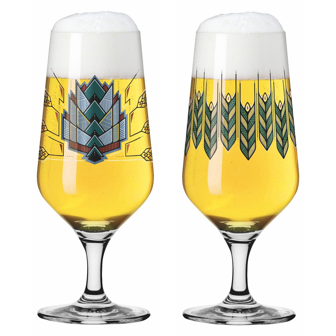 Ritzenhoff Ritzenhoff Brauchzeit ølglas pilsner, 2 stk. – close-up (Ølglas)