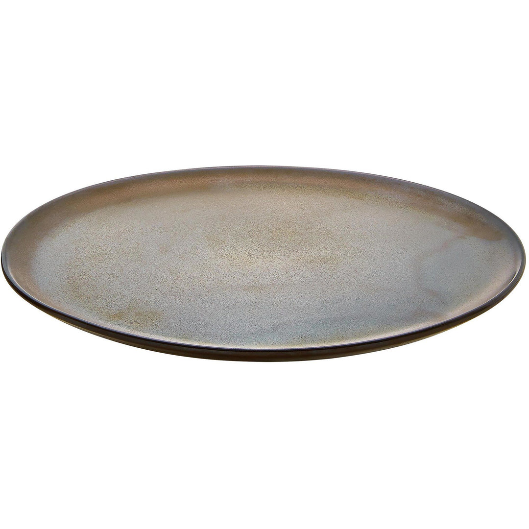 Aida Aida RAW tallerken Ø20 cm, metallic brun – vinkelbillede (Morgenmadstallerken)
