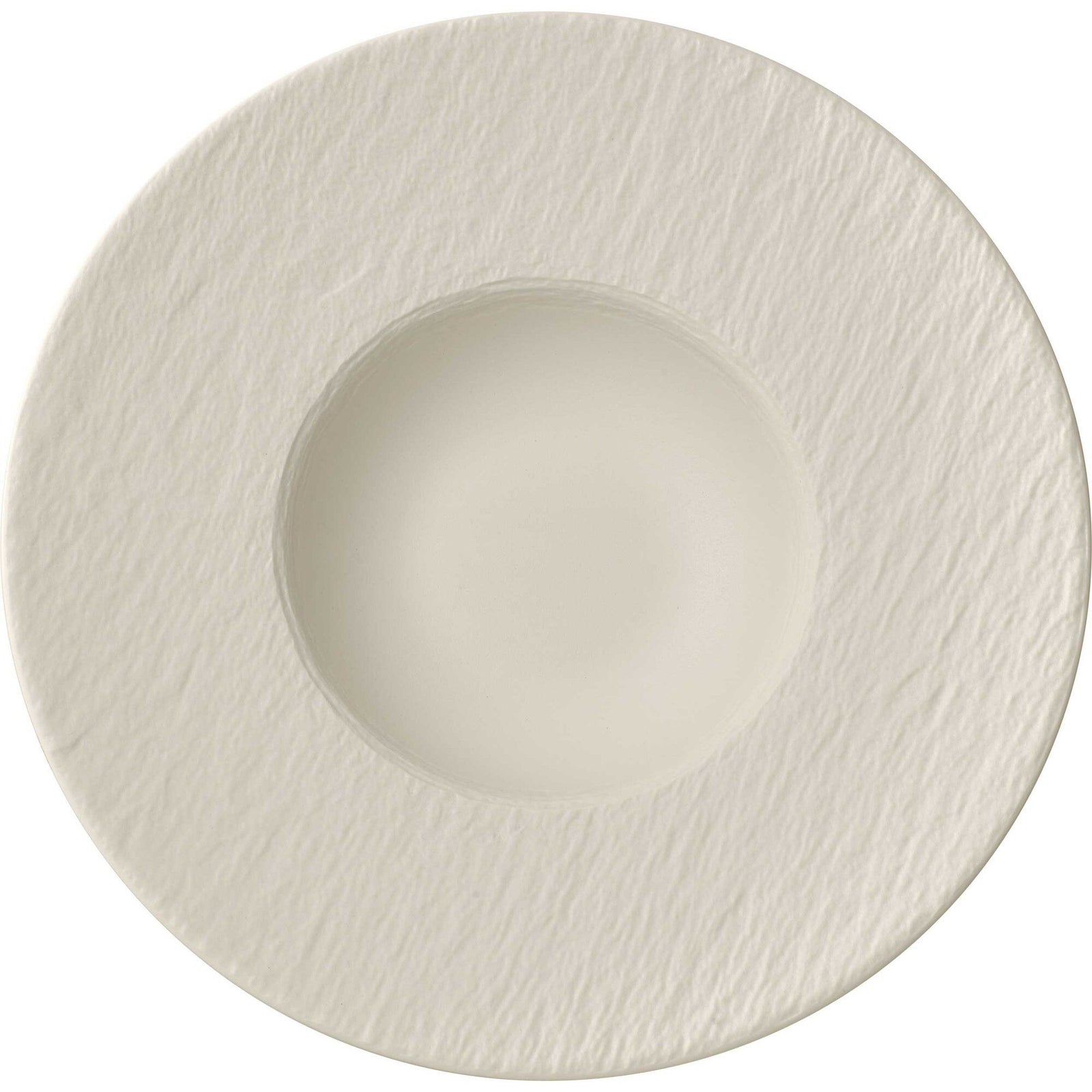 Villeroy & boch Villeroy & boch Manufacture Rock Blanc Pastatallerken – produktbillede (Dyb tallerken)