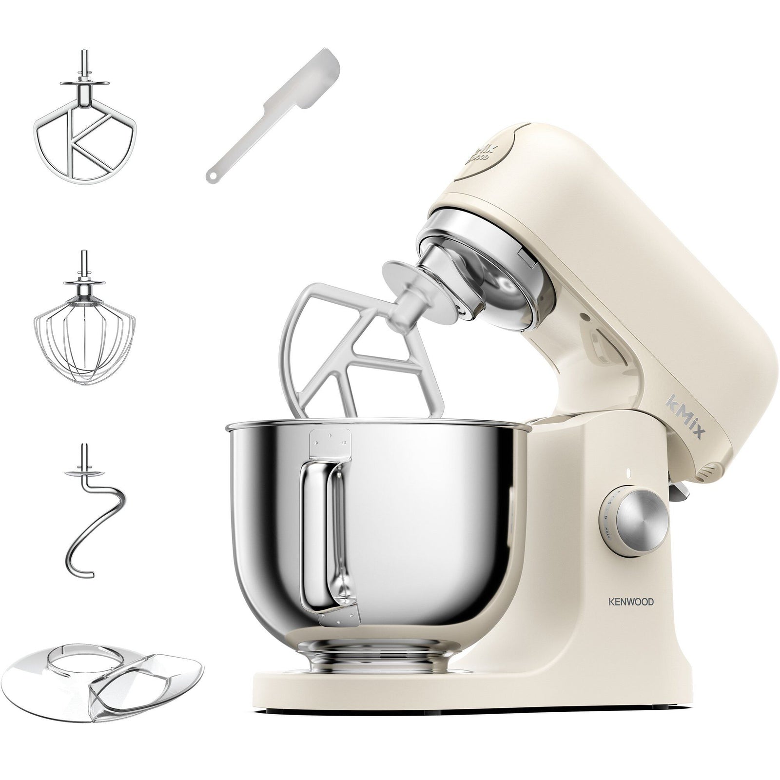 Kenwood Kenwood kMix Cream Køkkenmaskine 5 liter KMX751ACR – produktbillede (Røremaskiner)