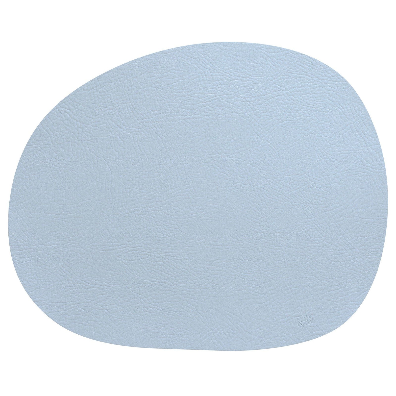Aida Aida RAW Organic dækkeserviet 41 x 33,5 cm, sky blue – billede i brug (Bordskåner)