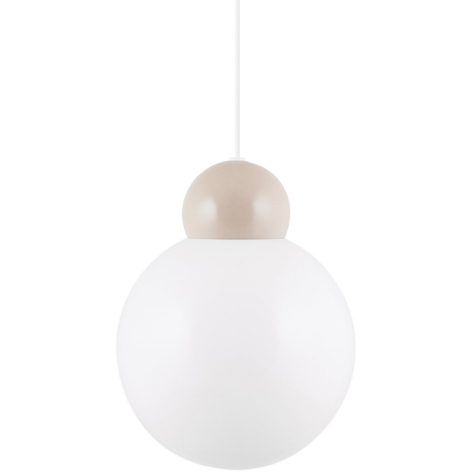 Globen lighting Globen lighting Ripley 25 pendel, beige – frontbillede (Lampe)