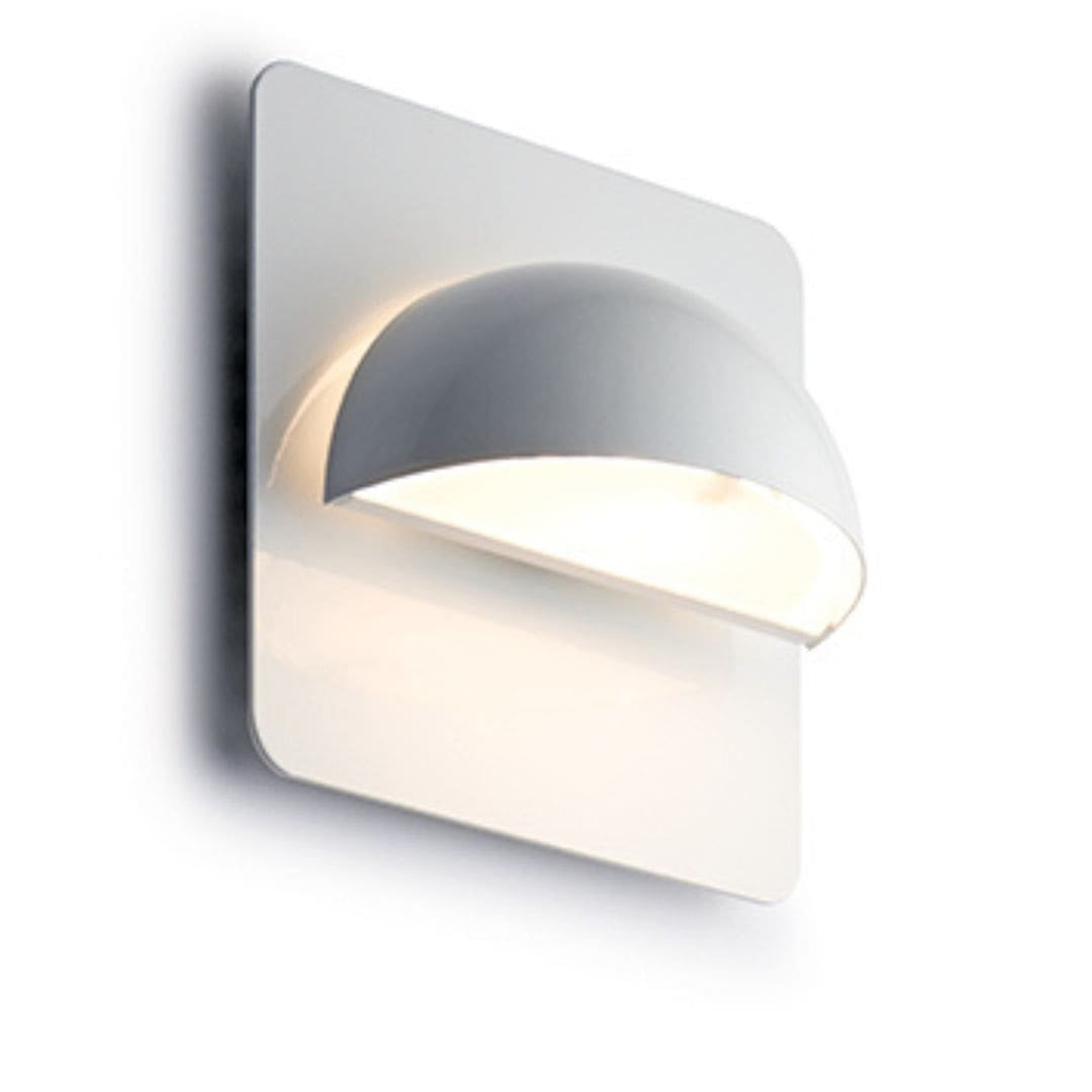 Produktbillede af Rørhat Bagplade Hvid LIGHT-POINT i premium kvalitet