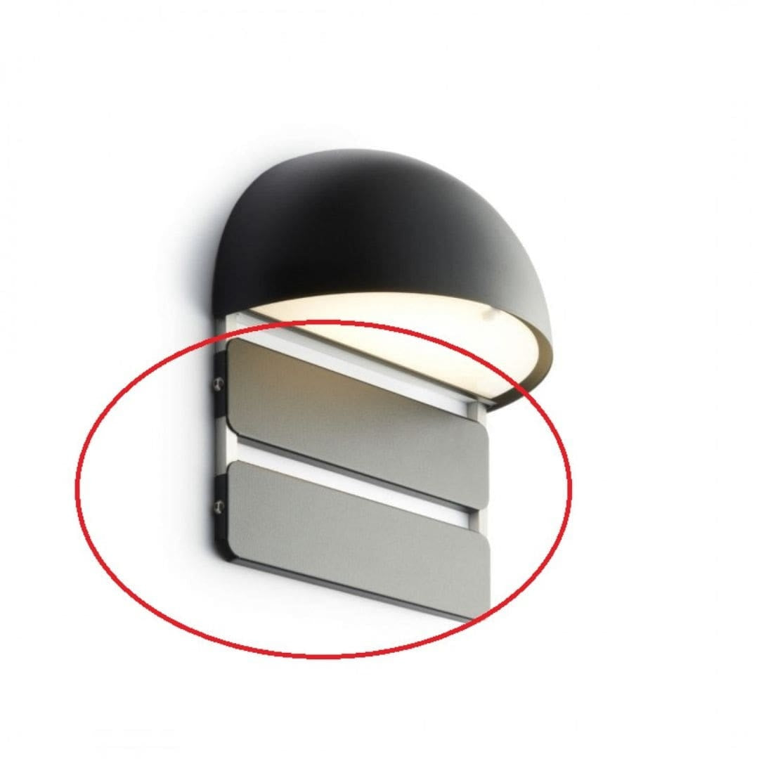 Produktbillede af Rørhat Navneplader Small Sort LIGHT-POINT i premium kvalitet