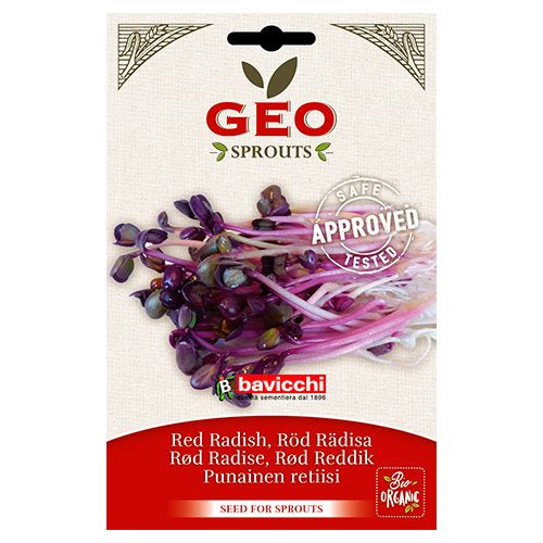 Produktbillede af Biogan Radisefrø rød til spiring Ø 11g. på tilbud