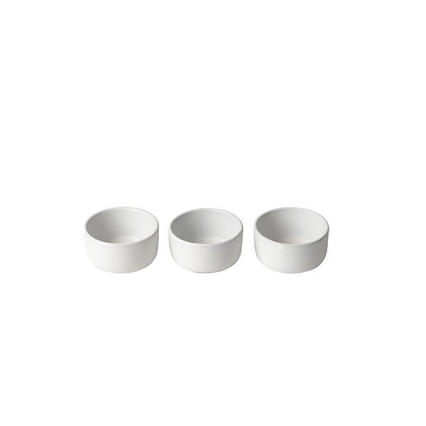 Produktbillede af Aida Raw Arctic White- mini skål 3 stk i premium kvalitet