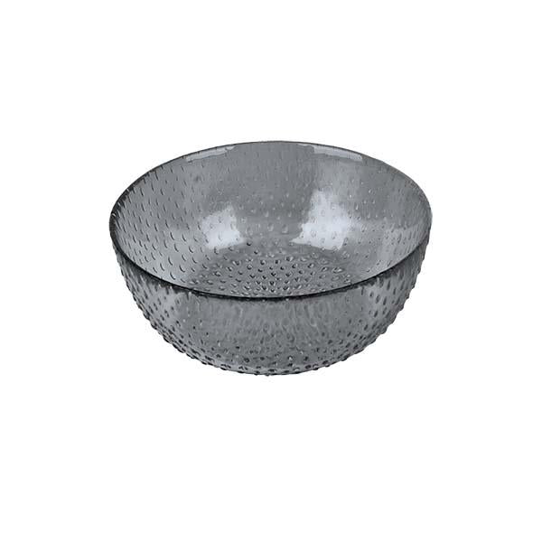 Produktbillede af Aida RAW Glass Beads lilleskål smoke 1 stk Ø14 cm i premium kvalitet