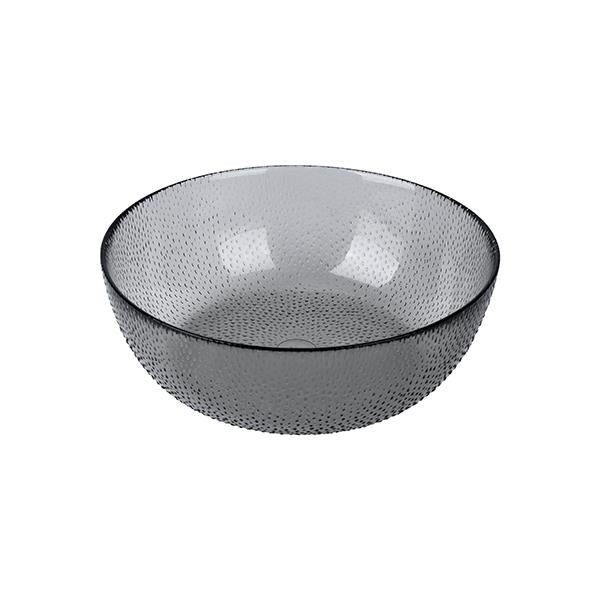 Produktbillede af Aida RAW Glass Beads skål smoke 1 stk Ø20,5 cm i premium kvalitet