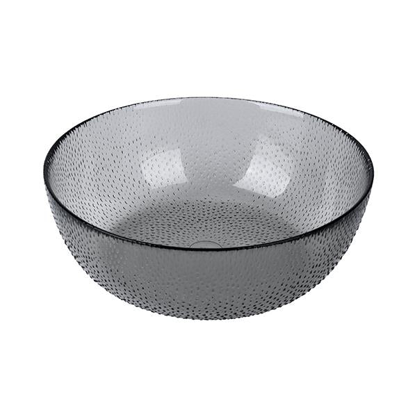 Produktbillede af Aida RAW Glass Beads storskål smoke 1 stk Ø26,5 cm i premium kvalitet