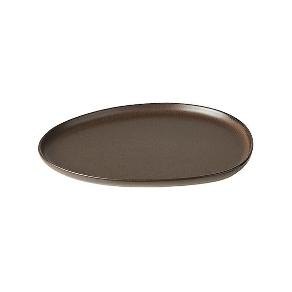 Produktbillede af Aida RAW Metallic Brown Organic frokosttallerken 1 stk i premium kvalitet