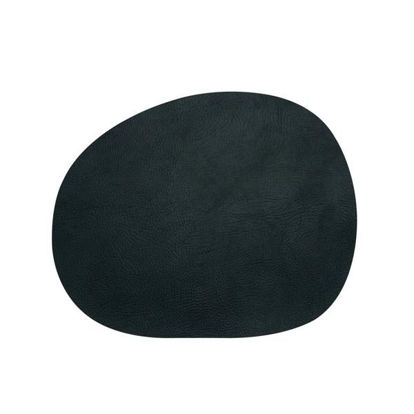 Produktbillede af Aida RAW Buffalo recycled læderdækkeservietter sort 1 stk i premium kvalitet