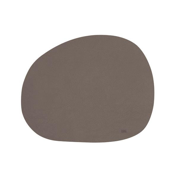 Produktbillede af Aida RAW Buffalo recycled læderdækkservietter clay 1 stk i premium kvalitet