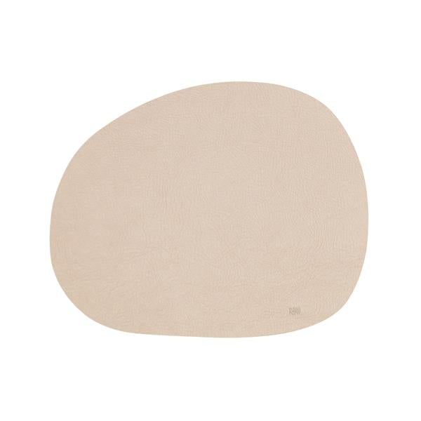 Produktbillede af Aida RAW Buffalo recycled læderdækkservietter warm nude 1 stk i premium kvalitet