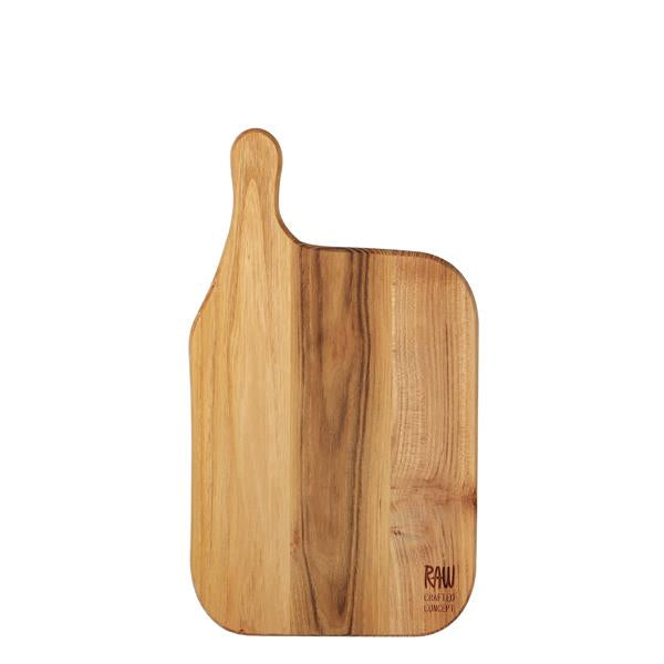 Produktbillede af Aida RAW Teak skærebræt 32x15x1,5 cm 1 stk i premium kvalitet