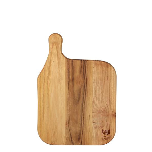 Produktbillede af Aida RAW Teak skærebræt 32x22x1,5 cm 1 stk i premium kvalitet