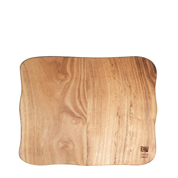Produktbillede af Aida RAW Teak skærebræt 1 stk 32x24x2 cm i premium kvalitet
