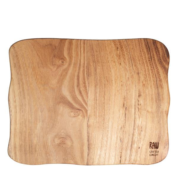 Produktbillede af Aida RAW Teak skærebræt 1 stk 40x30x2 cm i premium kvalitet