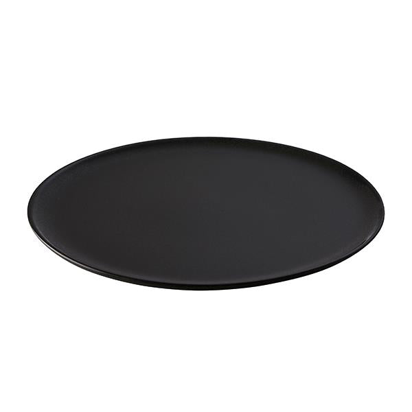 Produktbillede af Aida RAW Titanium Black rundt fad 1 stk Ø34 cm i premium kvalitet