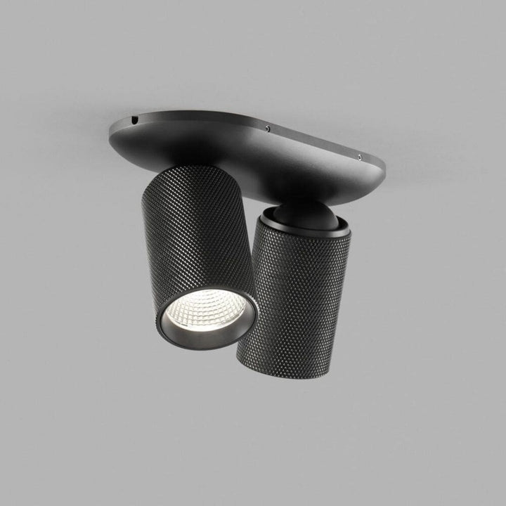 Raw 2 LED Spot Carbon Sort LIGHT-POINT