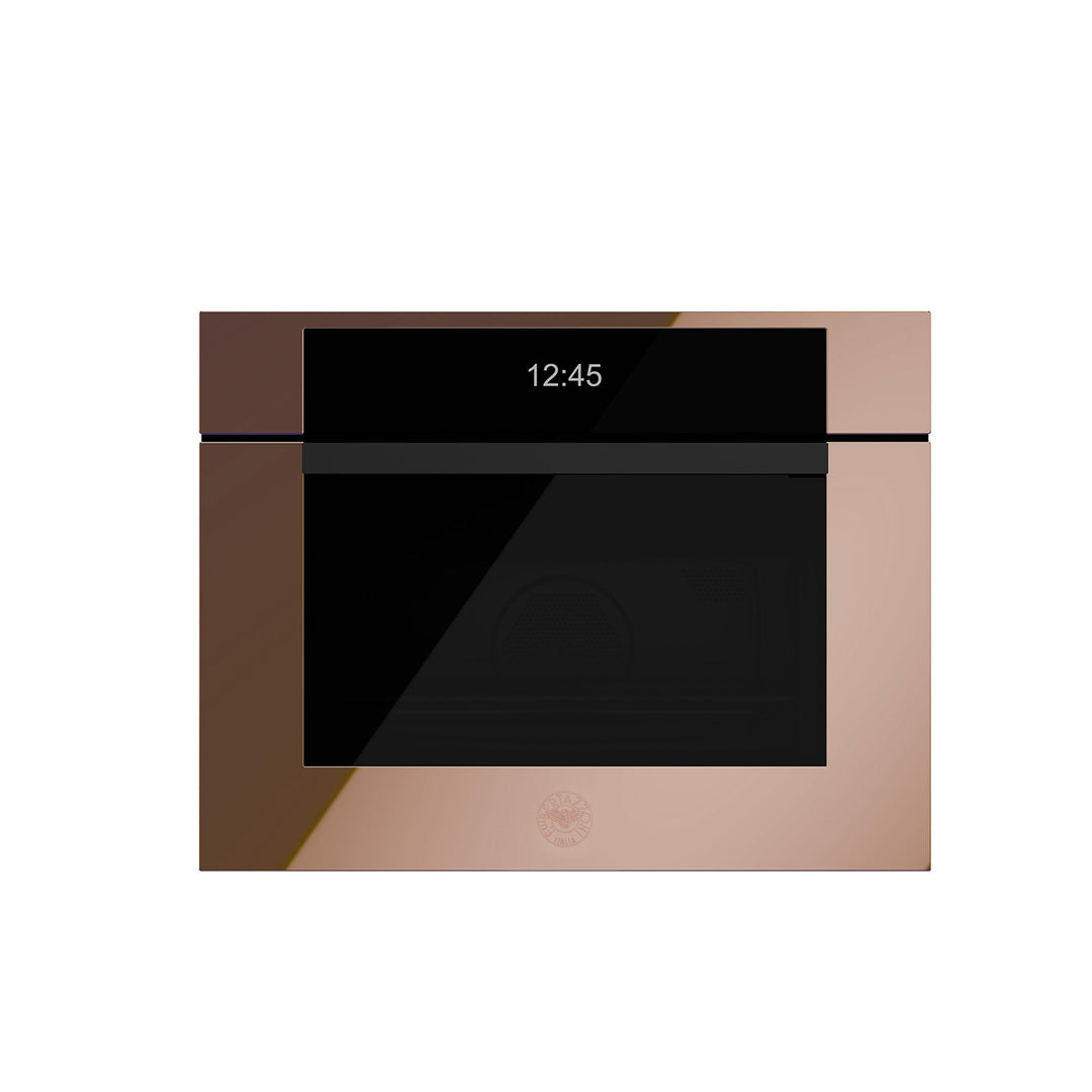Bertazzoni Bertazzoni FMOD4077MTM3 Modern kombiovn med mikrobølgefunktion, bronze – frontbillede (Kombinationsovn)