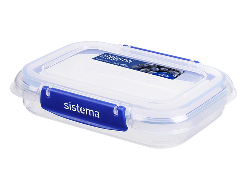 Produktbillede af Sistema Rectangle Klip It Plus 450ml i premium kvalitet