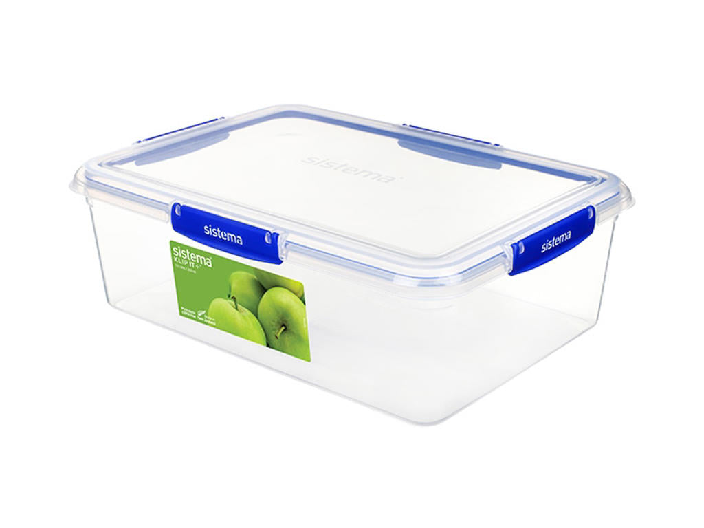 Produktbillede af Sistema Rectangle Klip It Plus 7.5L i premium kvalitet
