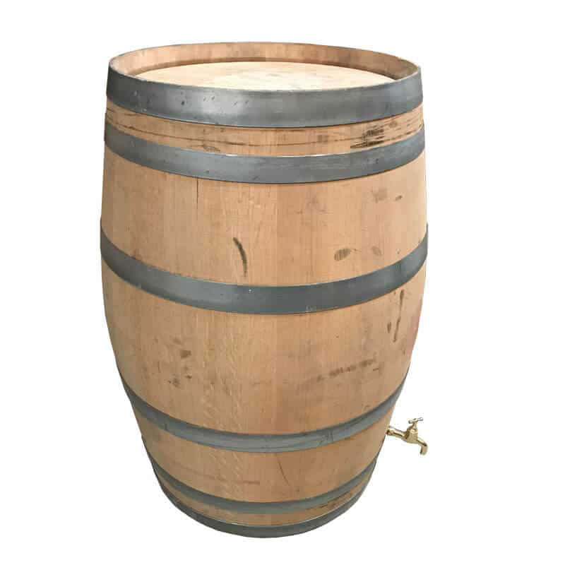 Regnvandstønde i eg 225 liter (gør det selv)