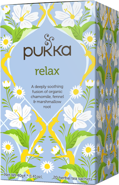 Produktbillede af Pukka Relax 20 breve på tilbud