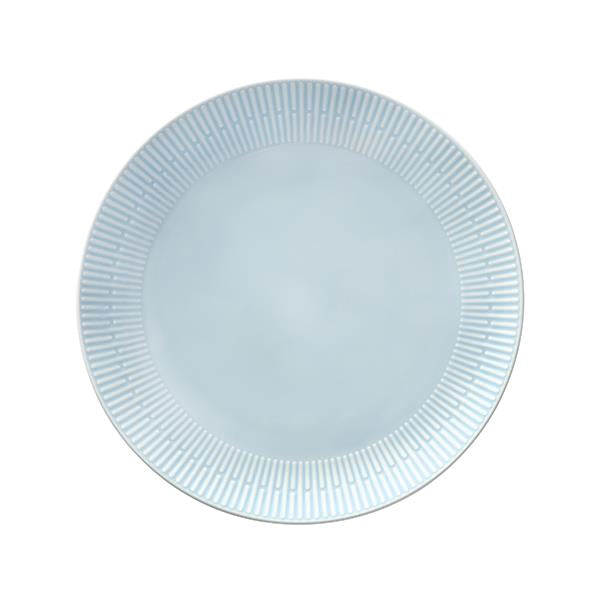Produktbillede af Aida Relief Middagstallerken Light Blue 1 stk. 27cm i premium kvalitet