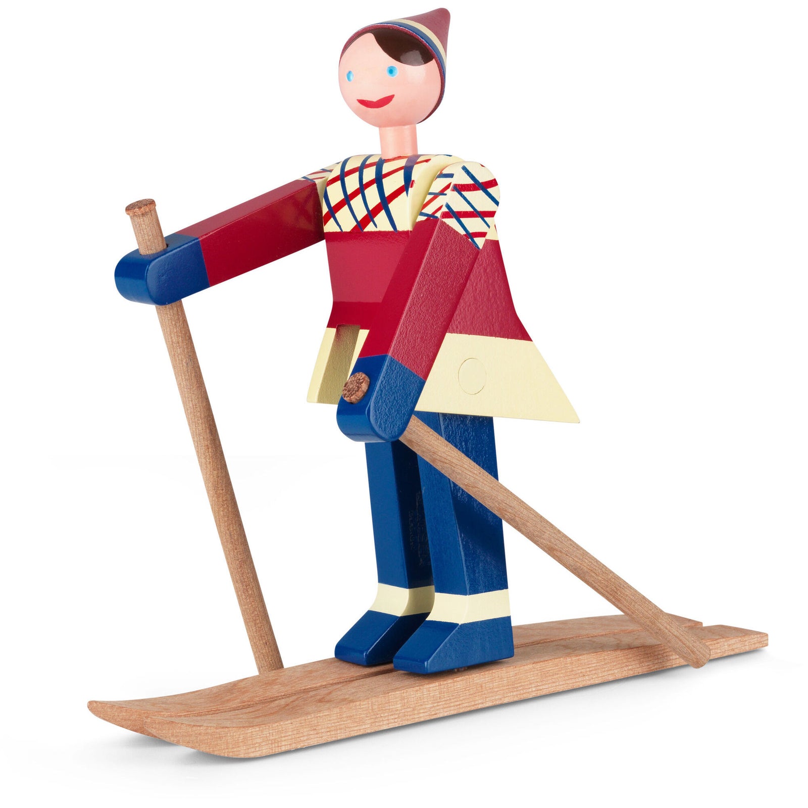 Kay bojesen Kay bojesen Skiløber Datti ❤ frontbillede (Træfigur)