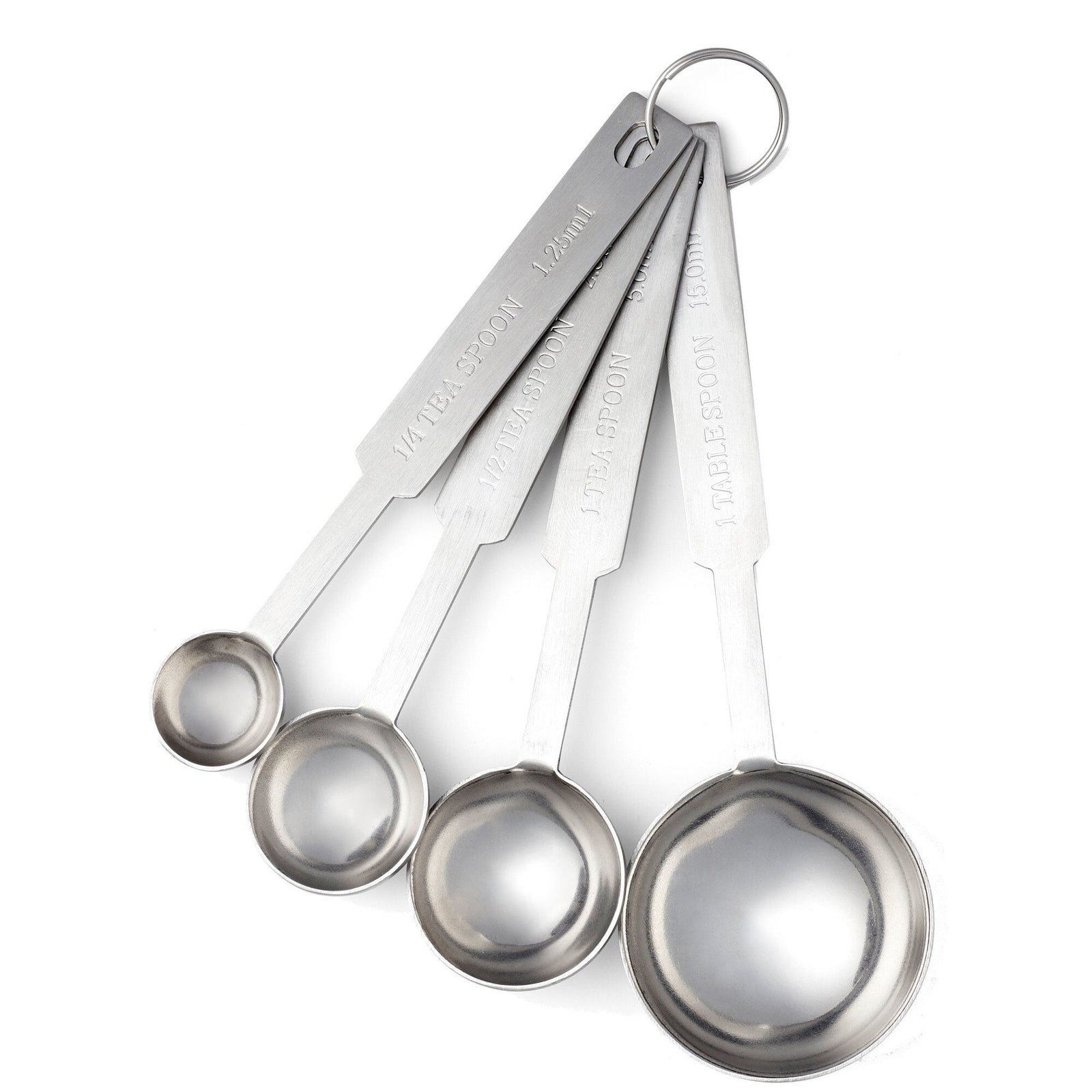 Blomsterbergs Blomsterbergs Måleskeer 4 stk. ❤ detaljebillede i kategorien Målesæt