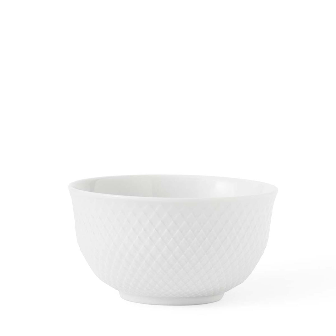 Produktbillede af Lyngby Porcelæn Rhombe Skål Ø13 cm hvid porcelæn i premium kvalitet